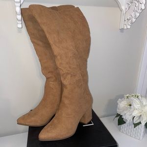 (New) Lane Bryant wide calf Dream Cloud Heeled Boot